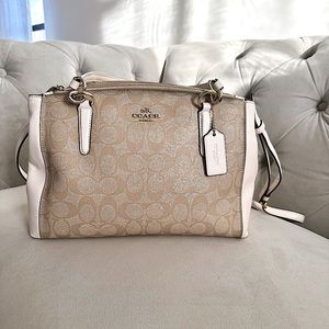 Classic Coach Canvas Purse